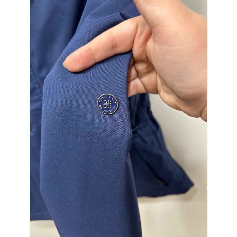 Peter Millar Water Resistant Element Jacket M Nav… - image 5